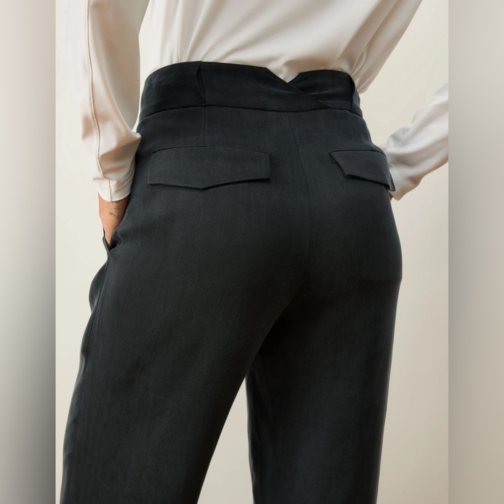 Aday Cupro Structured Work Trouser - image 7